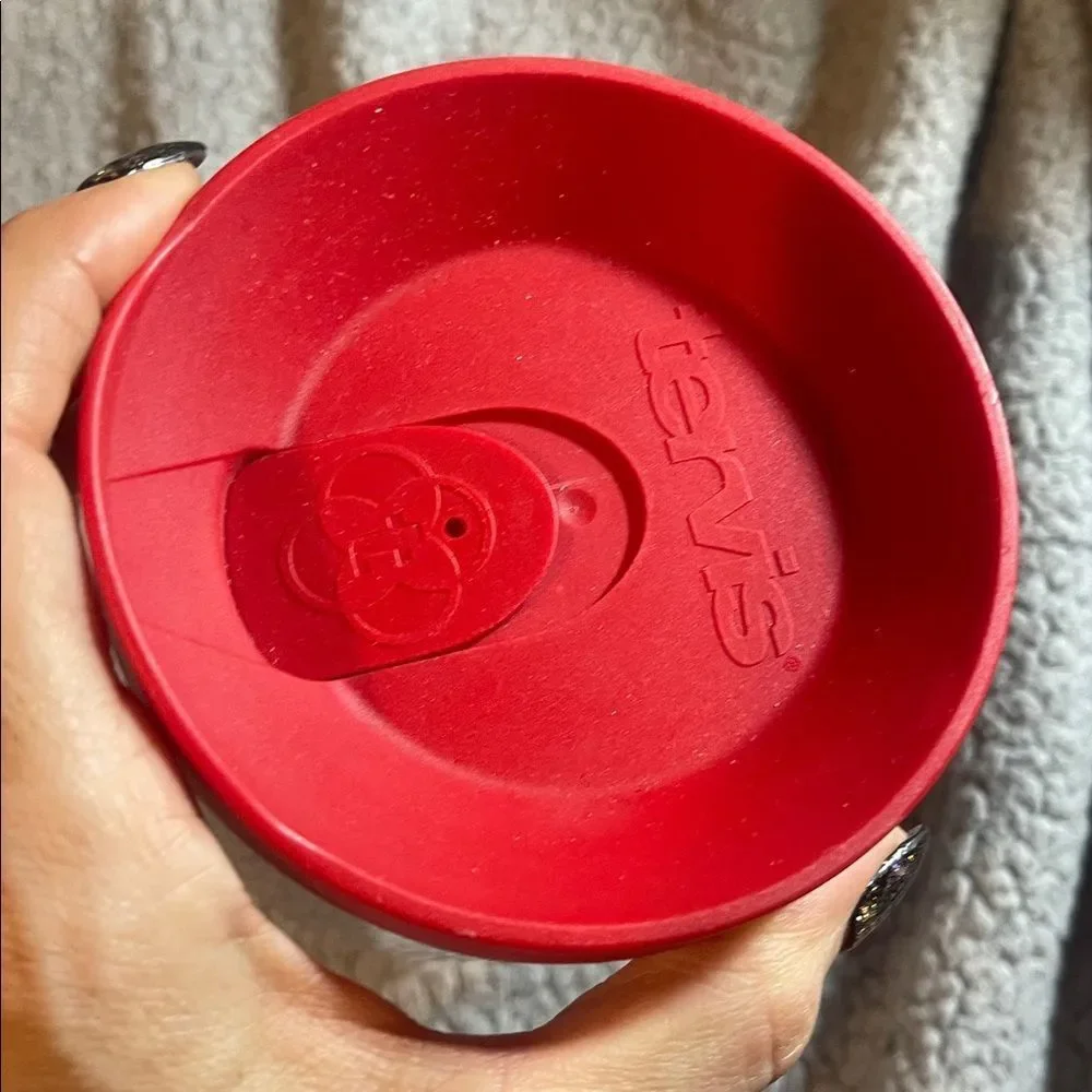 Disney Cruise Line tervis Tumbler with Red Lid 24 ounce